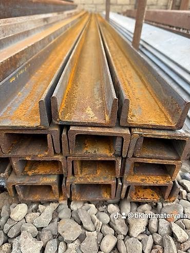 8 mm şveller – metal konstruksiya profili - En: 8 mm - Divar — 2