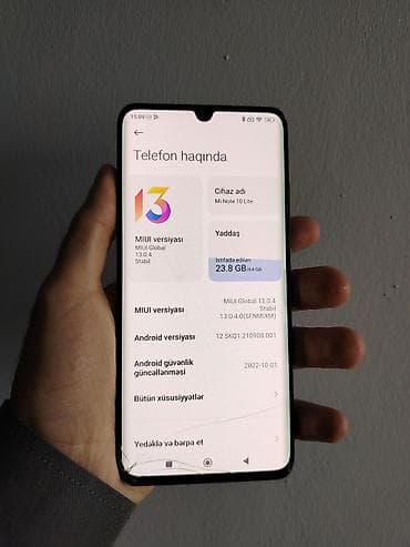 klas 6: Xiaomi Mi Note 10 Lite, 64 GB, rəng - Ağ, 
 Barmaq izi, Simsiz şarj, İki sim kartlı — 2