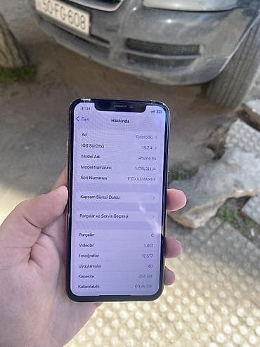 airpods orginal: IPhone Xs, 256 GB, Qızılı — 2