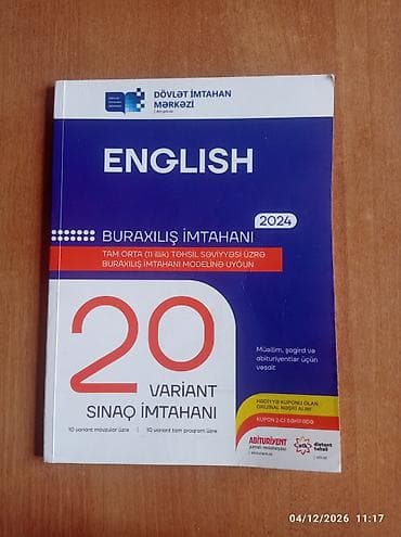 sürücülük kitabı pdf 2020: DİM – English 2024 Buraxılış İmtahanı vəsaiti - Tam orta (11 illik) — 1