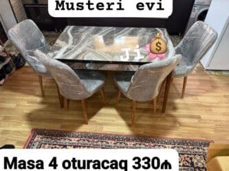 stollar ve stullar: Yeni, 4 stul — 1