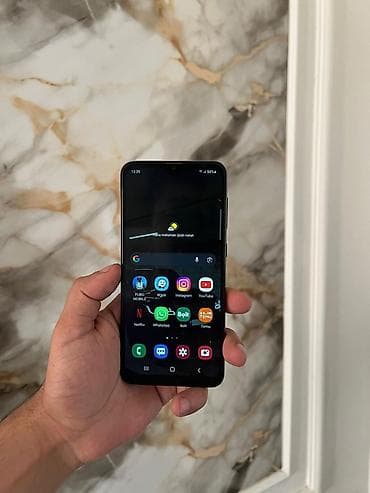 samsung s7 edge ekran: Samsung Galaxy A20, rəng - Qara, Barmaq izi — 8