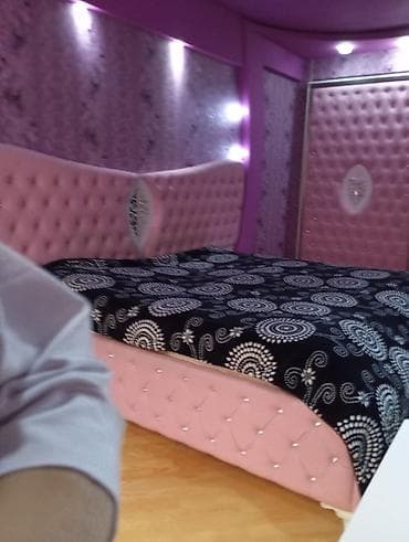 Двуспальная кровать, Тумба, Б/у at lalafo.az Двуспальная кровать, Тумба, Б/у