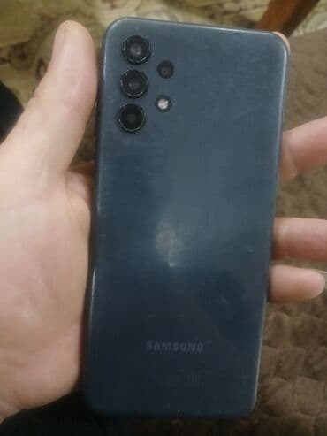 чехол для телефона fly cirrus 13: Samsung Galaxy A13, 64 GB, rəng - Göy, Barmaq izi — 3