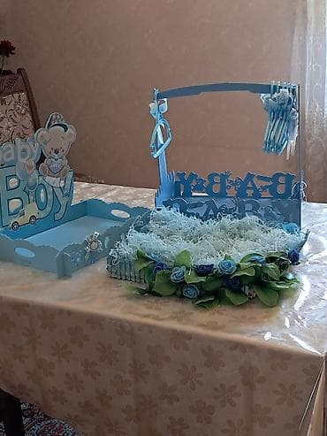 Декор и оформление: Oğlan uşağının doğumu və ya “baby shower” mərasimi üçün dekorativ — 4