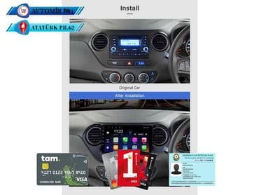 manitor w211: Hyundai i10 13-16 android monitor 🚙🚒 ünvana və bölgələrə ödənişli — 1