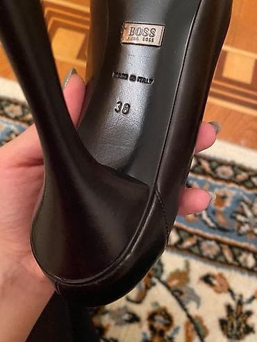 Tuflilər: Tuflilər, Ölçü: 38, rəng - Qara, İşlənmiş — 2