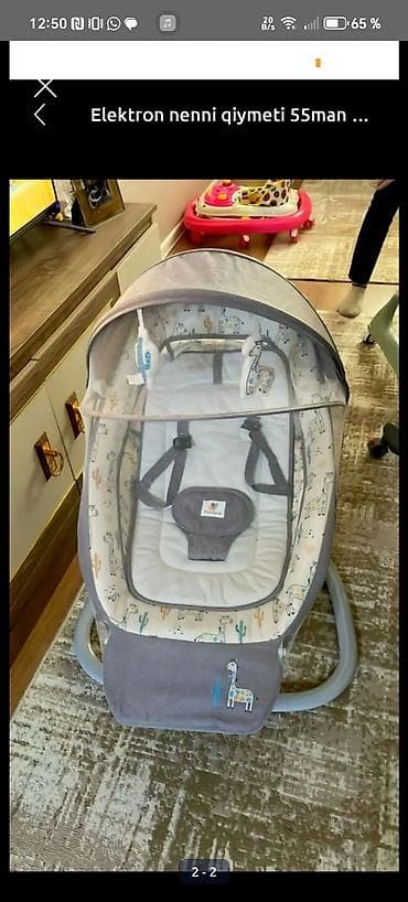 de marel balaca mavi: Elektron beşik/nənni - Marka/model: Cool Baby (şəkildə “coolbaby” — 1