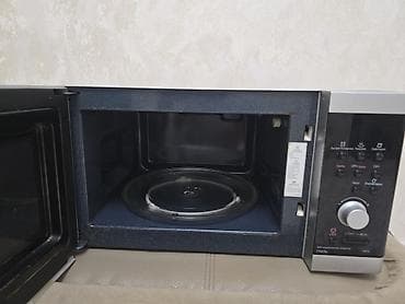 Mikrodalğalı soba Samsung, Ayrıca dayanan, Mikrodalğalar ilə, rəng - Gümüşü — 2