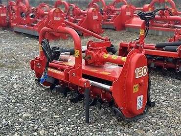 disk teker merkezi: Köylü markalı 120 sm hidrovlik frez – Traktor qoşma torpaq parçalama — 1