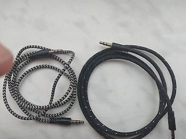 AUX audio kabeli – 3,5 mm stereo (TRS) kişi–kişi - Hər iki ucunda 3,5 — 2