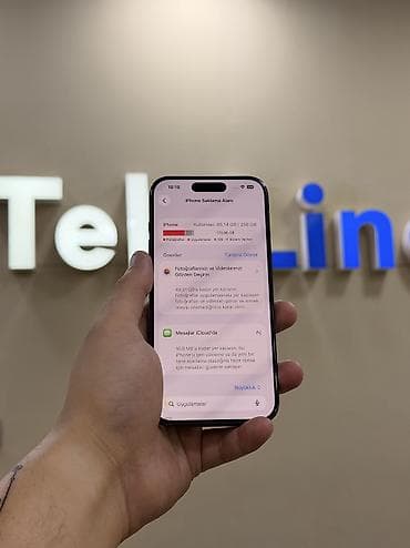 lil solid dual: IPhone 15 Pro, 256 GB, Blue Titanium, Zəmanət, Kredit, Simsiz şarj — 5