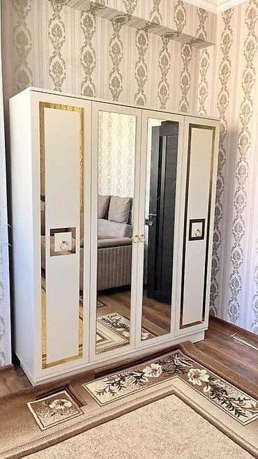 Yeni, 4 qapılı, Güzgülü, Bej, Digər material, Açılan, Düz dolab lalafo.az -da Yeni, 4 qapılı, Güzgülü, Bej, Digər material, Açılan, Düz dolab