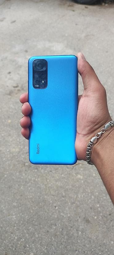 telfonlar: Redmi Note 11, 64 GB, rəng - Göy, Sensor — 2