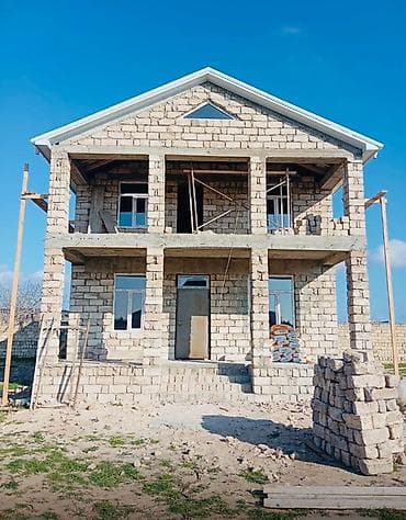 2 mertebe ev: 2 mərtəbəli fərdi yaşayış evi – yarımçıq tikili - Layihə: möhkəm — 10