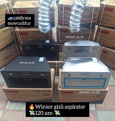 sessiz aspirator: Aspirator rəng - Qara, Yeni — 1