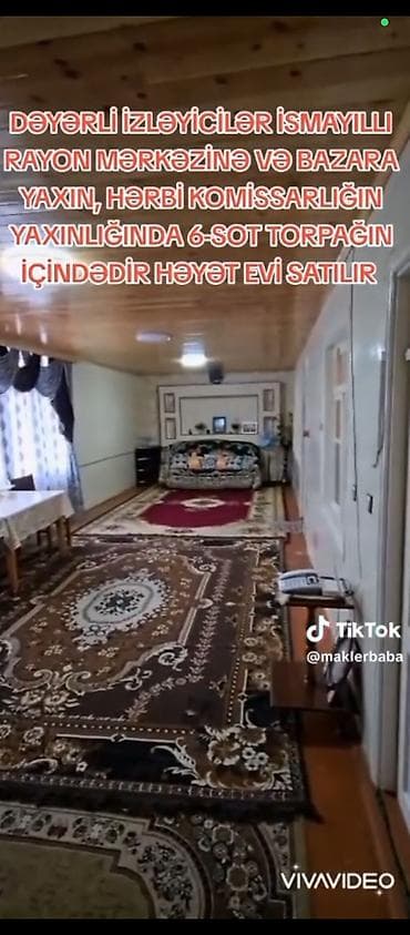 gence tap az: İsmayıllı şəhər mərkəzinə və bazara yaxın, Hərbi Komissarlığın — 8