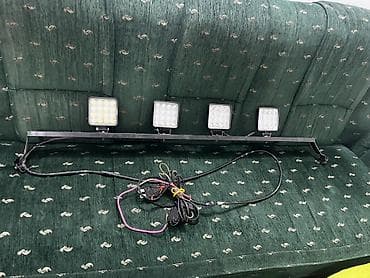 mini traktor: LED işıq barı – 4 ədəd kvadrat proyektor - Tərkib: 4 ədəd kvadrat LED — 4