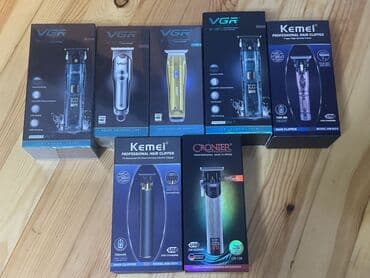 Zərərvericilərə qarşı mübarizə aparatları: Toplu Dəst-100Azn VGR, Kemei və Cronier markalı professional saç/kəsim — 2