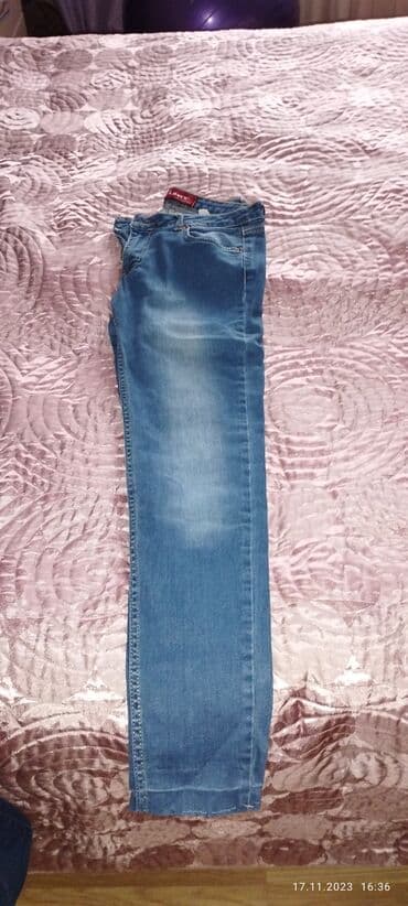 Хиджаб: Джинсы, LeviS, XS (EU 34), цвет - Голубой — 2