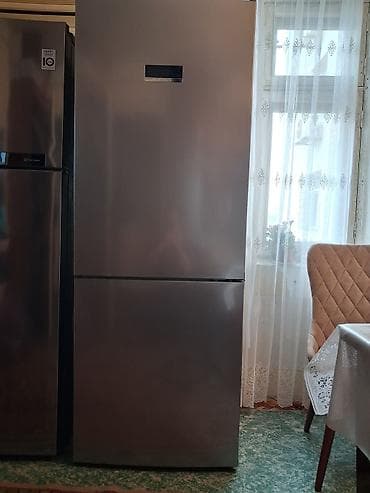 bosch: 2 qapılı Bosch Soyuducu Satılır, rəng - Gümüşü — 2