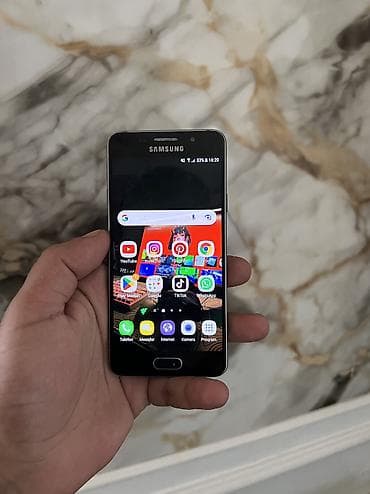 discover note 13 plus tablet: Samsung Galaxy A3, rəng - Qara, Sensor — 10