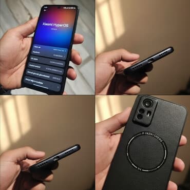 Audio: Redmi Note 12S, 256 GB, rəng - Qara, Barmaq izi — 1