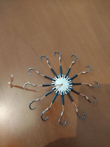 спортивный инвентарь в баку: Balıq 🐟🎏 tutmaq üçün 12 ədədlik tilov (qarmaq) satılır. Heç — 2