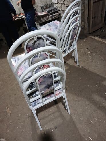 metbext moyka: Mətbəx üçün, Yeni, Qatlanmayan, rəng - Ağ Stul — 5