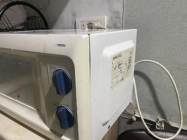 konveksiyon soba: Mikrodalğalı soba Ayrıca dayanan, Mikrodalğalar ilə, rəng - Ağ — 2