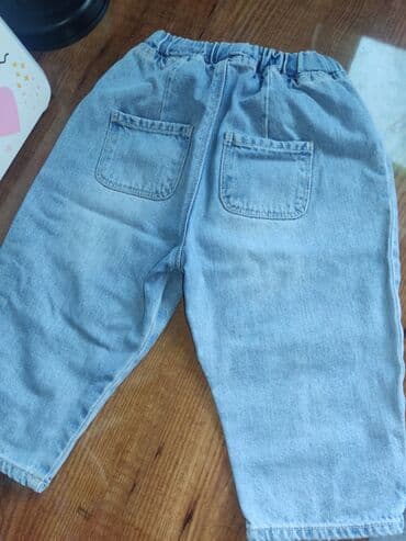 qadin ucun cins salvarlar: Cins şalvar, Uniseks, 2 - 3 yaş, Zara Kids — 3