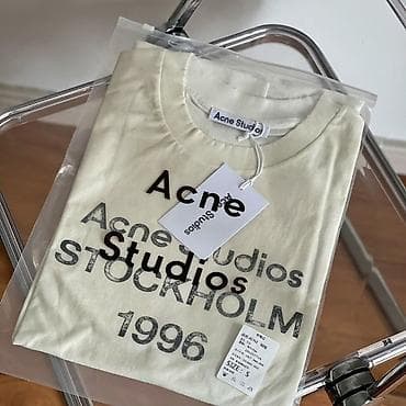 Acne Studios və Maison Margiela qrafikli uniseks T‑şərtlər - Brend — 1