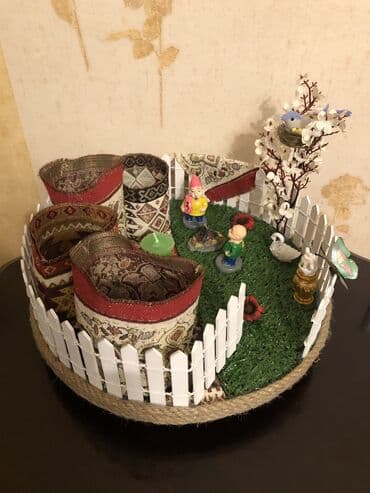 meyvə xoncaları: Yeni il aksesuarları, yolkalar(10-15azn)və stolüstü ekibanu(5-10azn) — 10