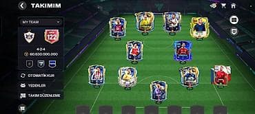 mobile phone: EA Sports FC Mobile hesabı – yüksək reytingli komanda - Komanda gücü — 1
