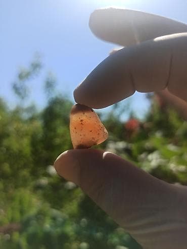 Heyranedici Gözəllikdə Təbii Aqat ( Karnelian) Daşı Satılır 💎 — 9