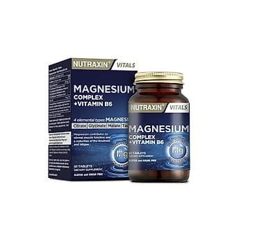Nutraxin Magnesium Complex + Vitamin B6 – qida əlavəsi - Əldədir