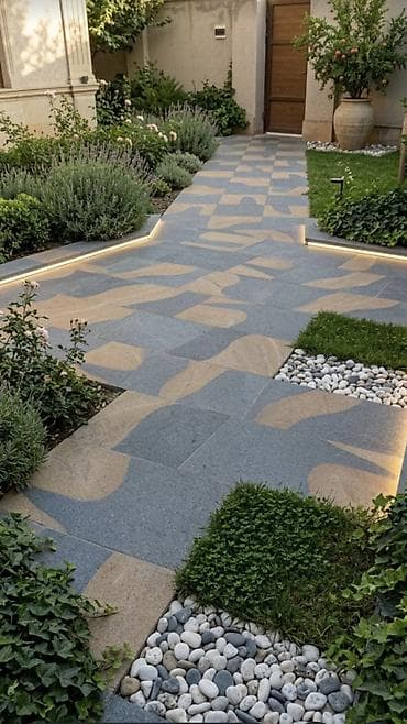 divar paneli: Təbii daş işləri və məhsulları döşəmə və fasad üçün aqlay piltələr və — 1