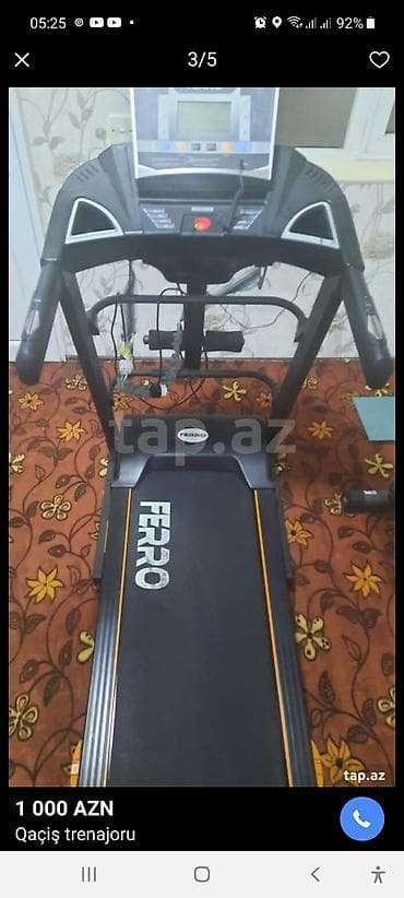 Trenajor ideal veziyyetdedir cox keyfiyyetli alman texnologiyasidir