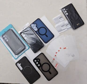 Samsung S25 plus ücün 8 ədəd arxalıq 4 ədəd süşə ekran qoruyucusu 8