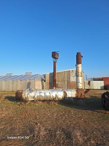 avto servis icare: Sera isitmə sistemi – sənaye tipli odun/kömürlə işləyən istilik — 2