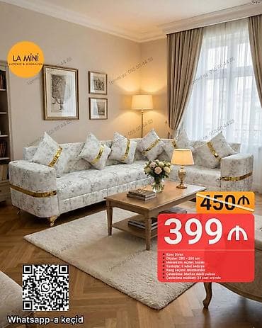 Künc divan, Açılan, Bazalı, Şəhərdaxili pulsuz çatdırılma