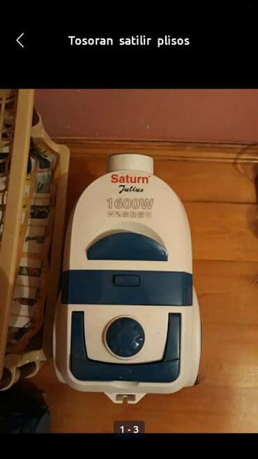 ikinci el aspirator: Plisos satilir — 4