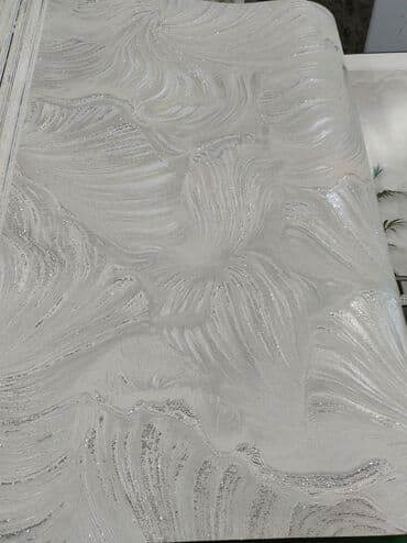 3d divar kağızları: Məhsul: Dekorativ divar kağızı - Rəng: Açıq boz/şampan tonlarında - — 1