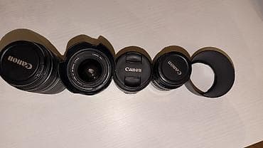 Canon EF obyektivlər toplusu + çanta Paketə daxildir: - Canon EF — 4