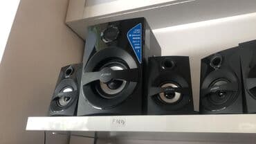 басавик: Новый F&D Колонка, Тип - Саундбар, цвет - Золотой — 9