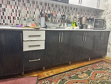 Mətbəx mebeli dəsti - Üst və alt modullar: Künc yerləşimli, çoxsaylı