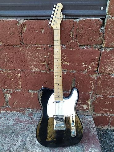 Satılır: Claris Telecaster tipli elektrik gitara Rəng: Qara (Black)