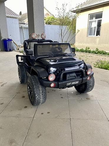 king kong 8: Uşaq üçün elektrikli off-road maşın – Jeep üslubunda, qara rəng. 2 — 1