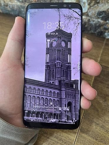 Samsung Galaxy S8, 64 GB, rəng - Qara, Barmaq izi