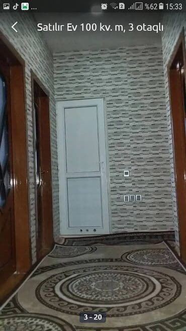 20 yanvarda 2 otaqli evler: 3 otaqlı, 100 kv. m, Yeni təmirli — 8